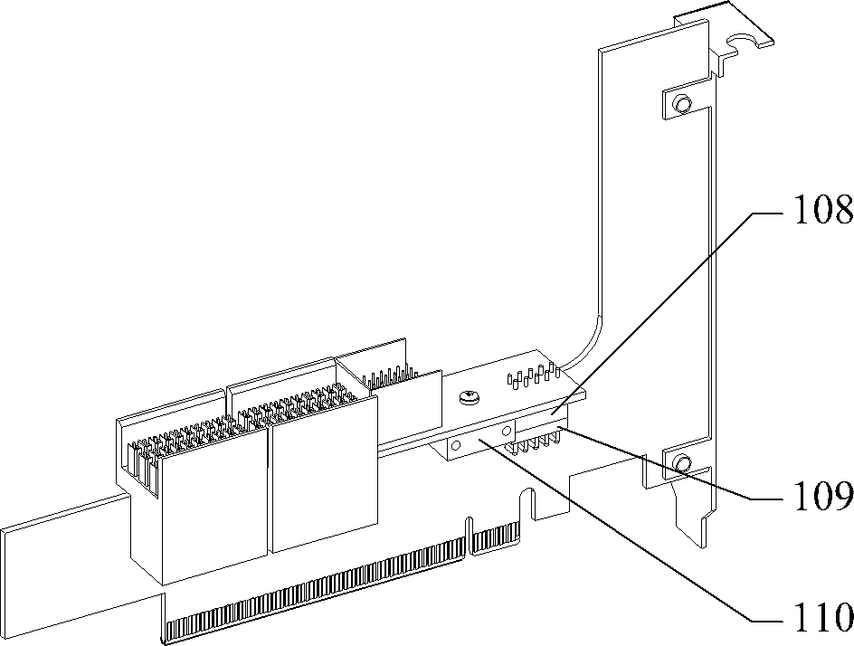 Adapting card for peripheral component interface (PCI) Express X16 to compact peripheral component interconnect (CPCI) Express X16