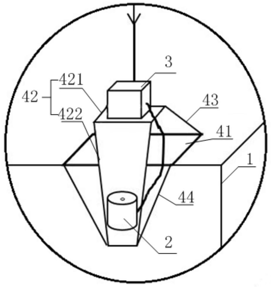 Immersed tube freeboard monitoring system and method