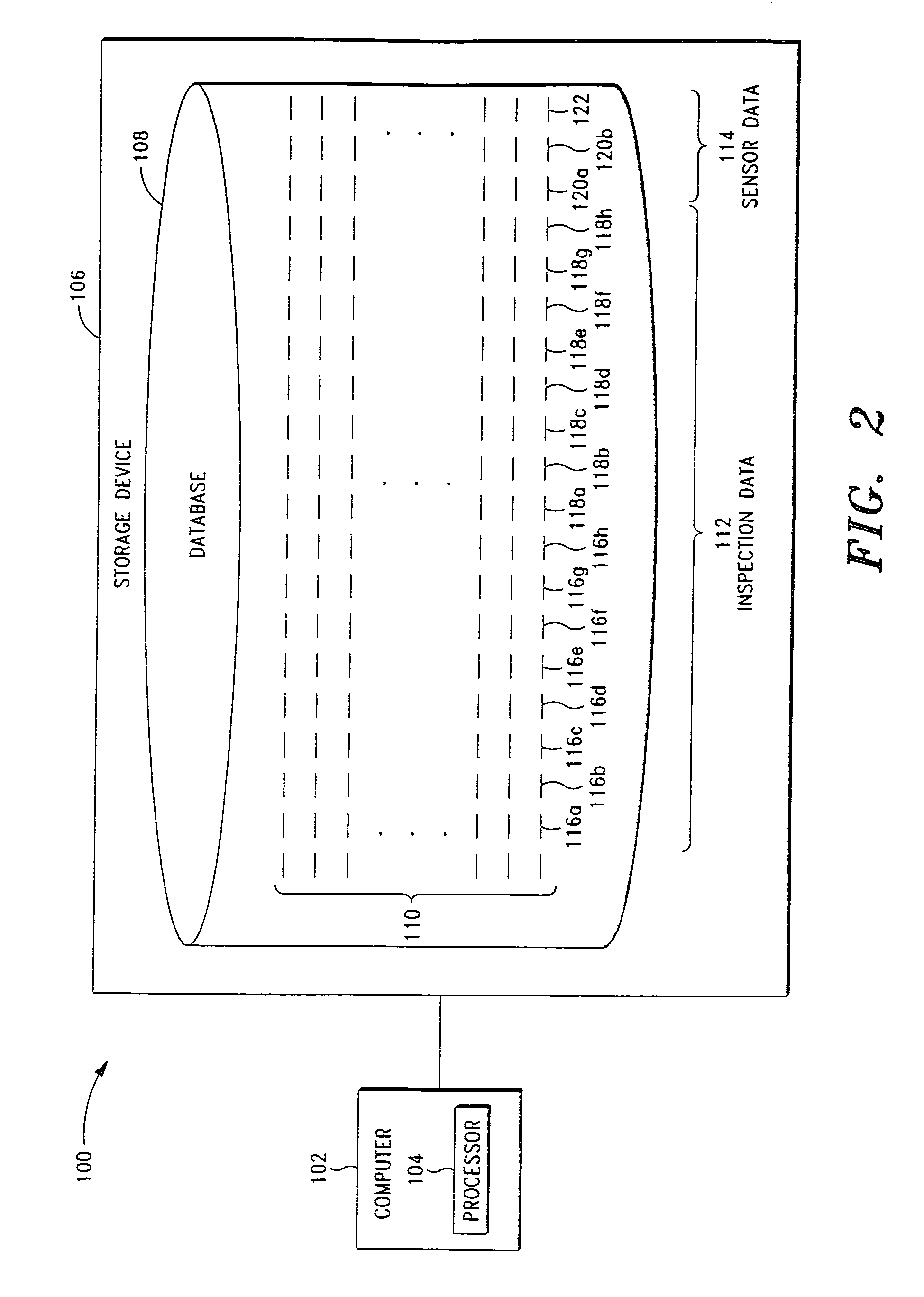 2D and 3D display system and method for furnace tube inspection