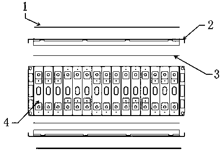 Power battery thermal management method and system based on phase change material