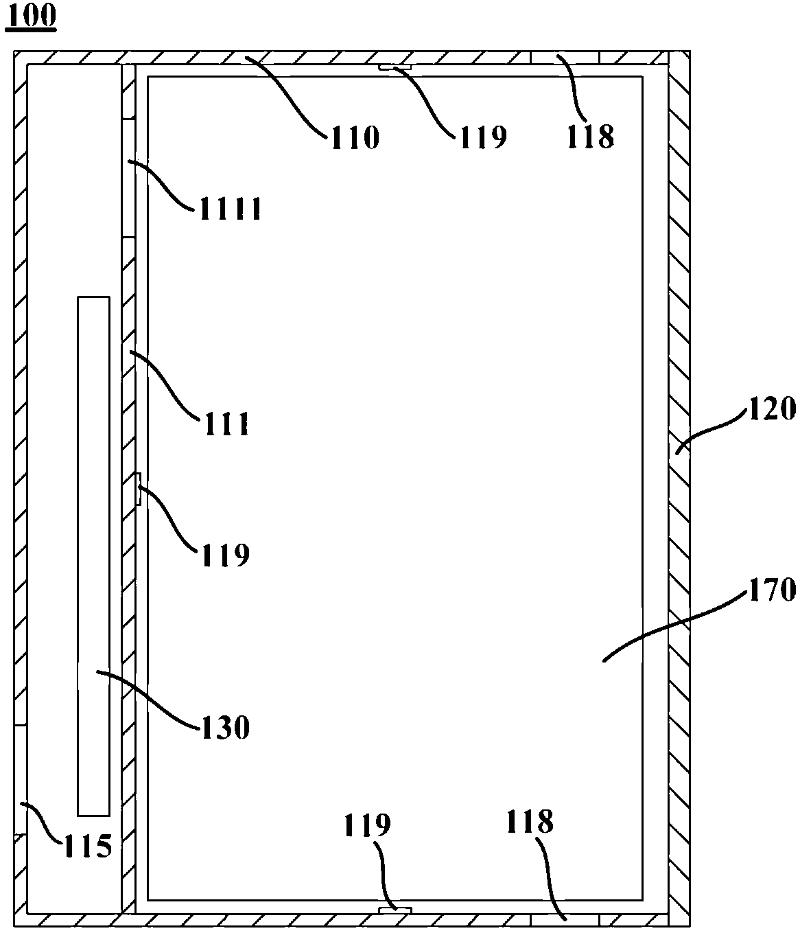 Unfreezing method used for unfreezing device