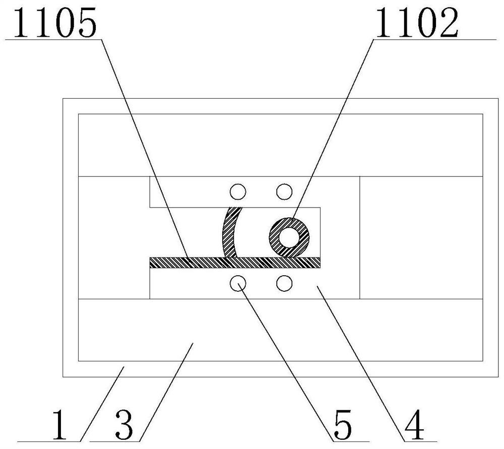 A camera protection device and installation structure for video surveillance for security monitoring