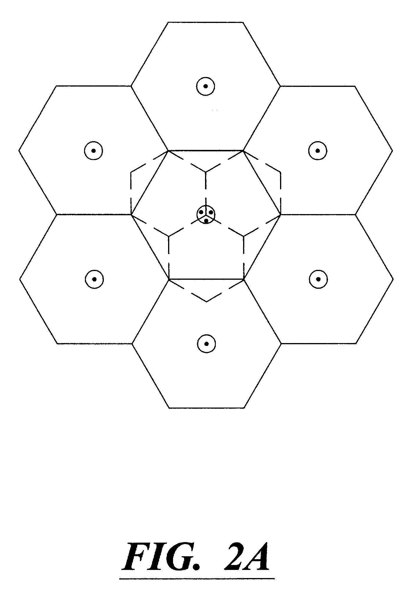 Sectorized cell having non-redundant broadband processing unit