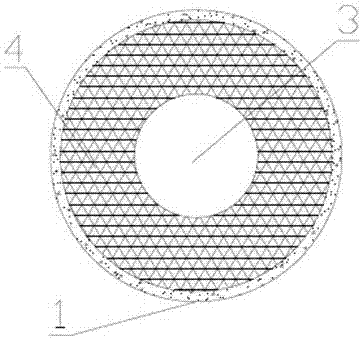 Novel multifunctional automobile exhaust pipe with filter screen