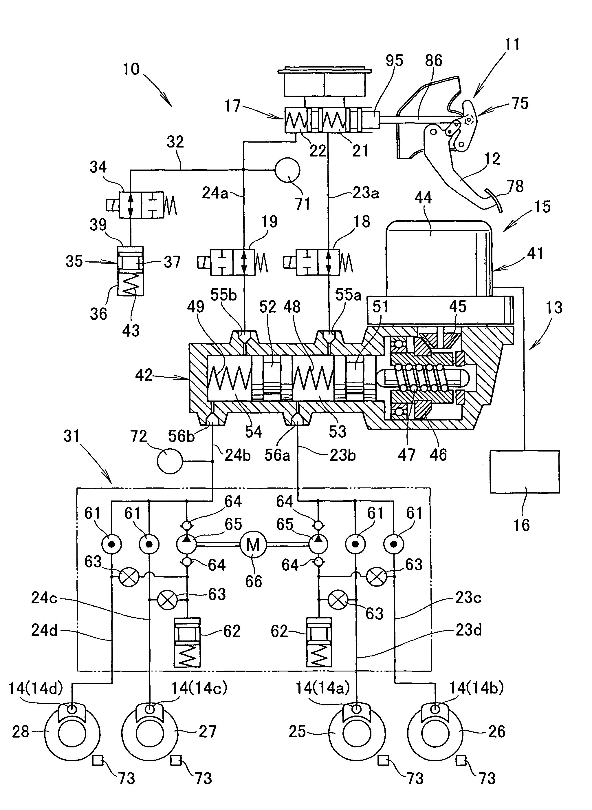 Brake apparatus