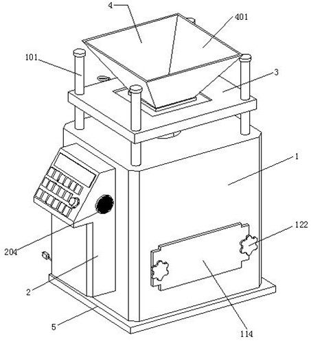 Artistic design finished product projection display device capable of multi-directional display based on big data