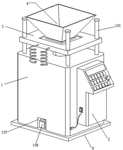 Artistic design finished product projection display device capable of multi-directional display based on big data