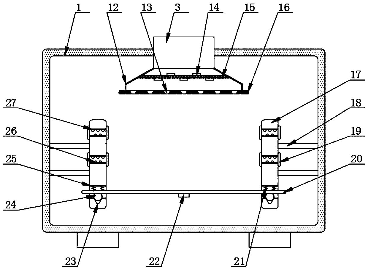 A moisture-proof and noise-reducing electrical control cabinet