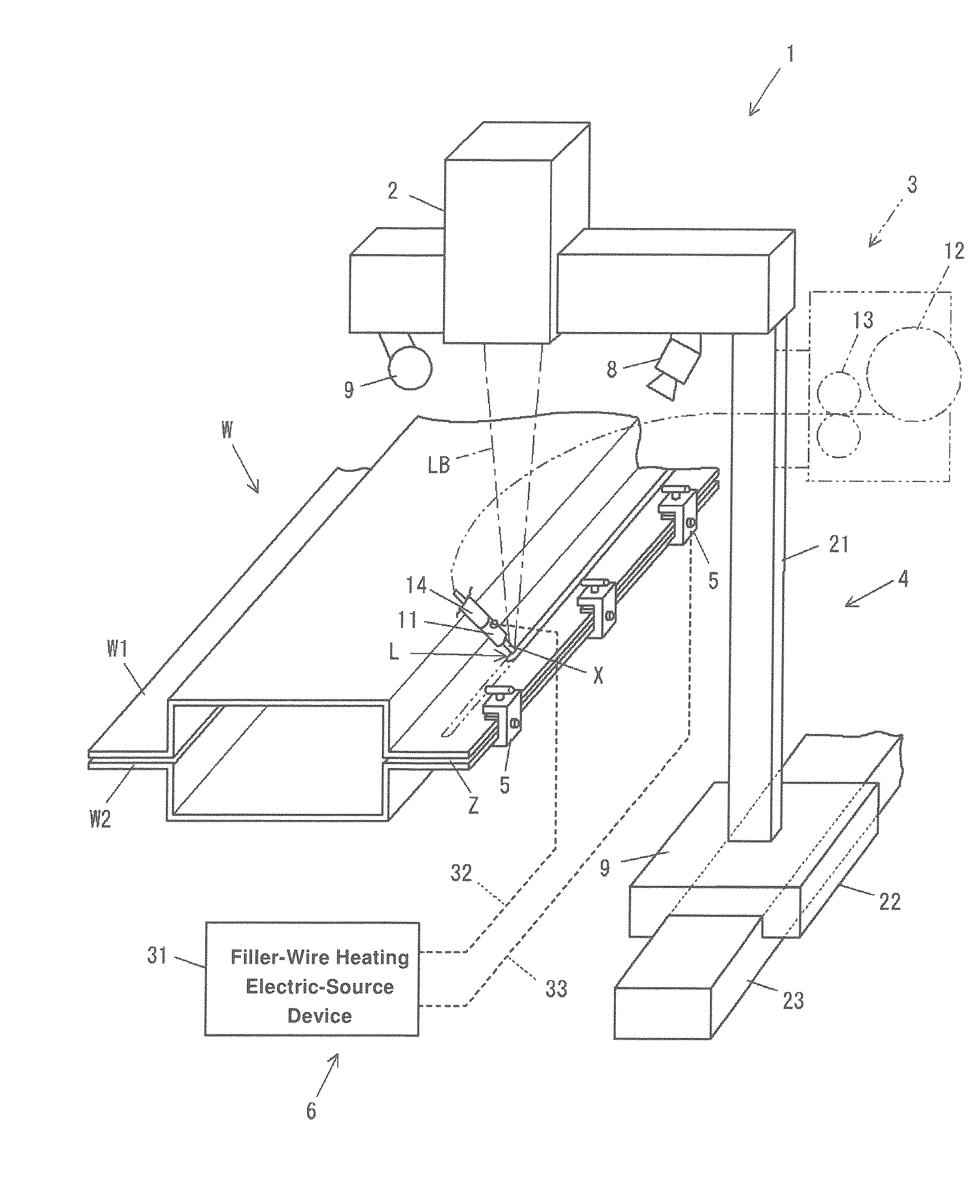 Laser welding method and apparatus