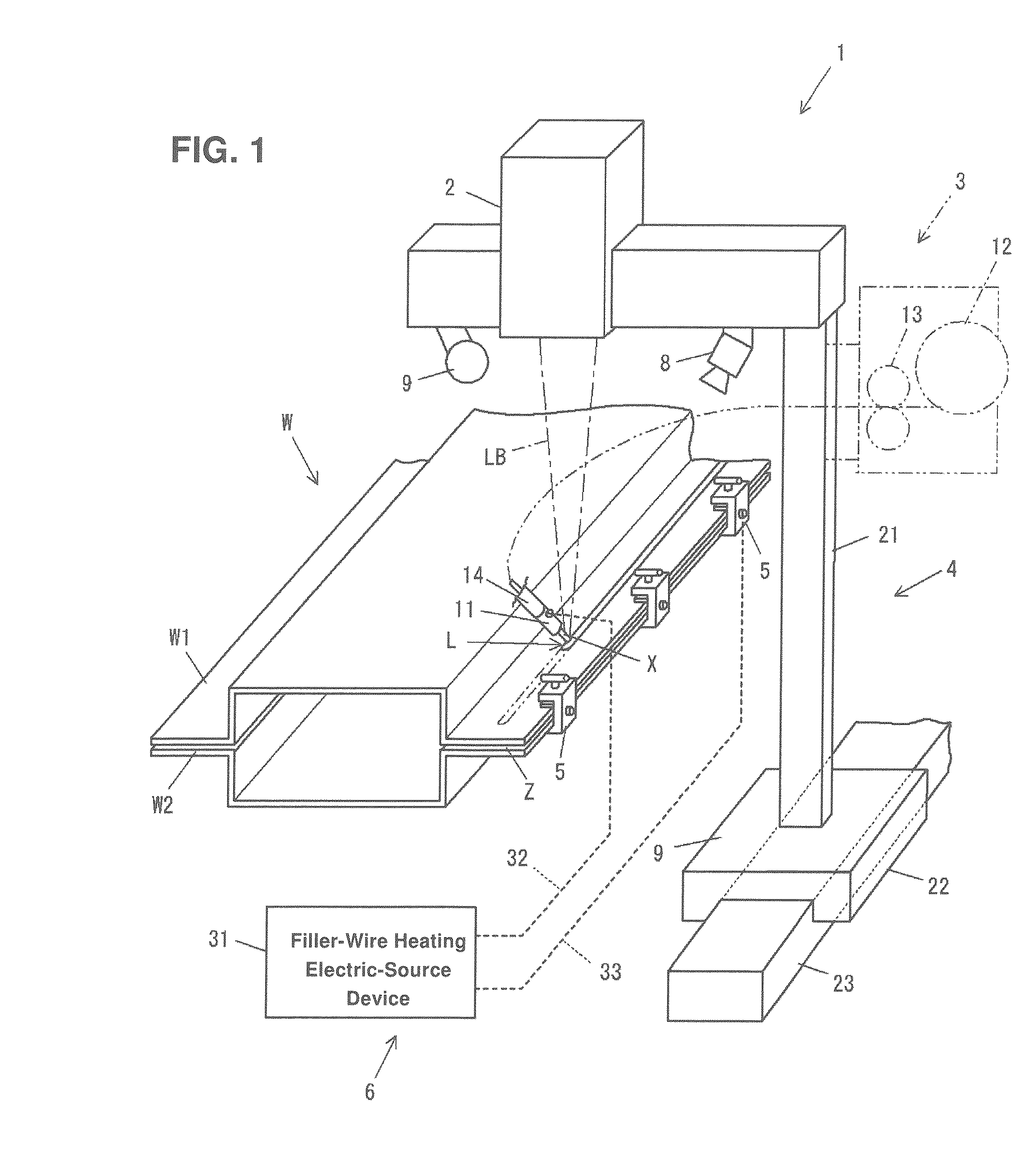 Laser welding method and apparatus