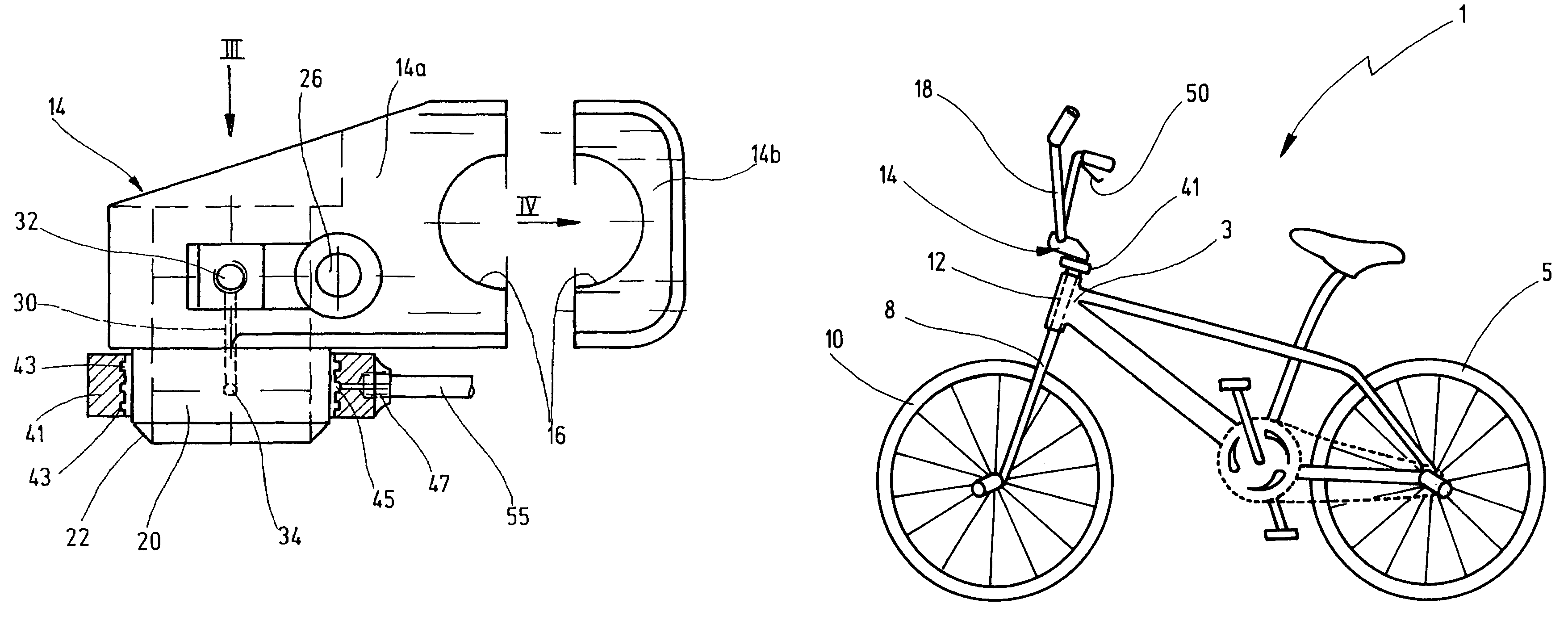 Rotor system for a bicycle