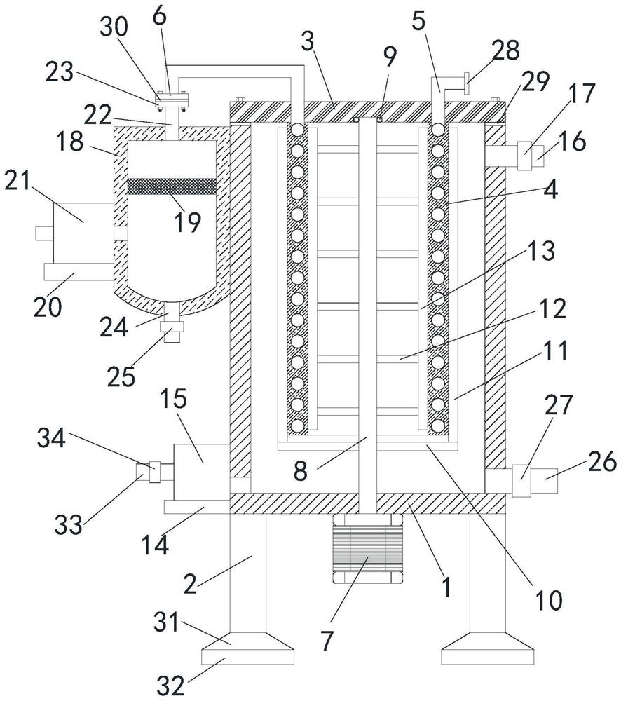 Flue waste heat recovery heater