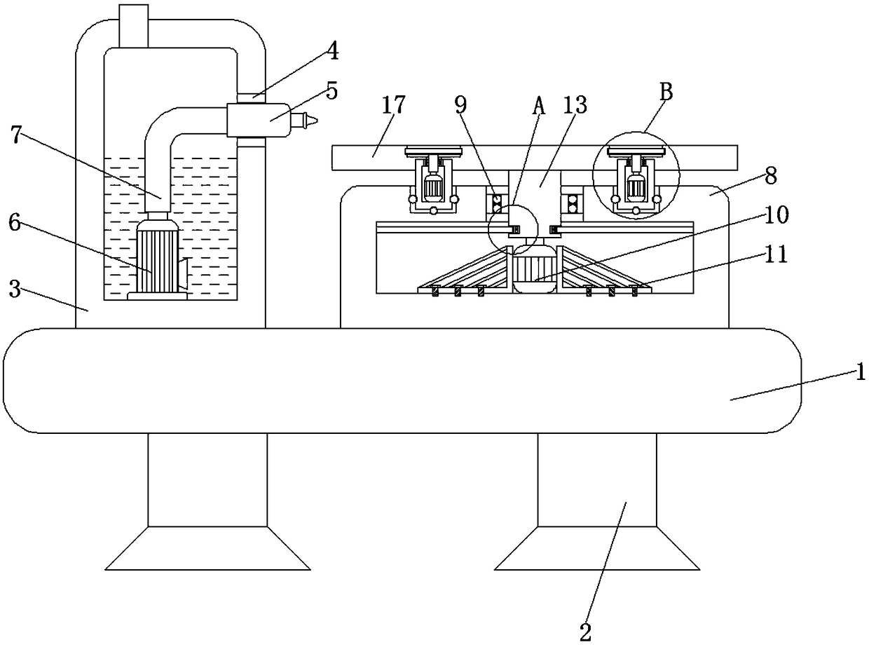 Ceramic body glazing mechanism with dual-position conveying function