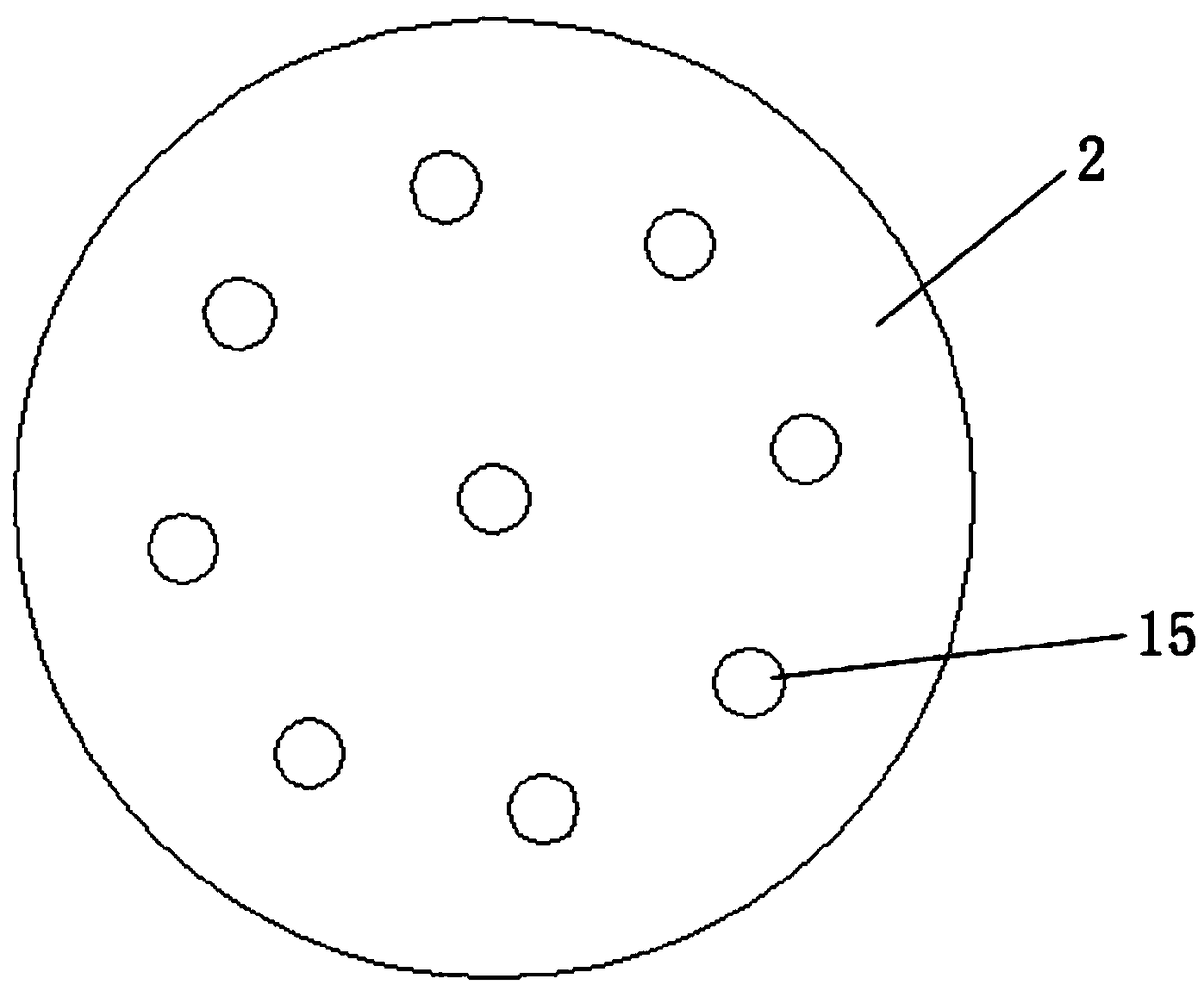 Winding device of wire drawing machine