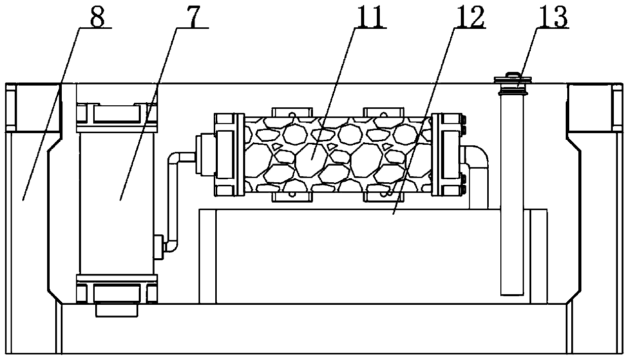 Permeable device for sponge city