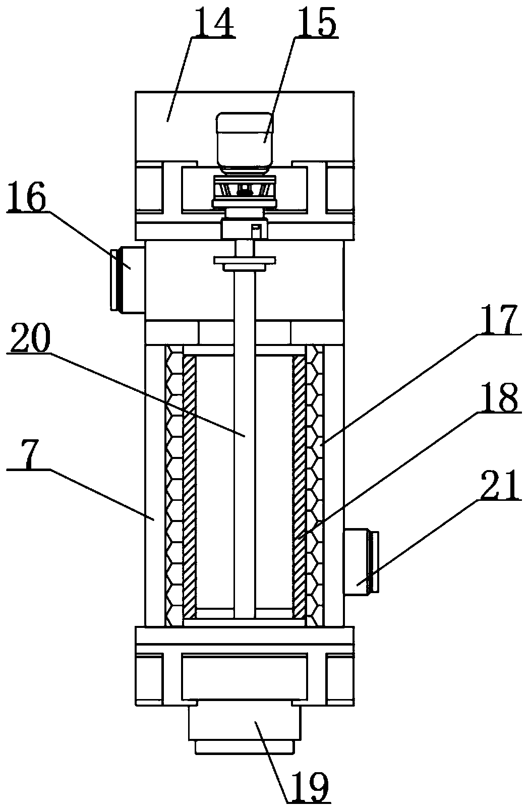 Permeable device for sponge city