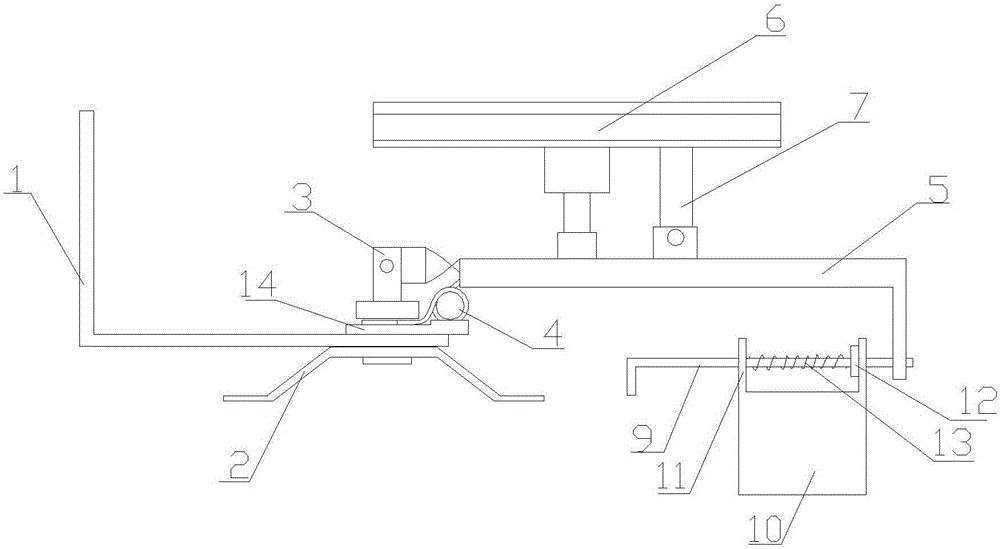 Undercarriage capable of giving out deceleration alarm and fishing rod