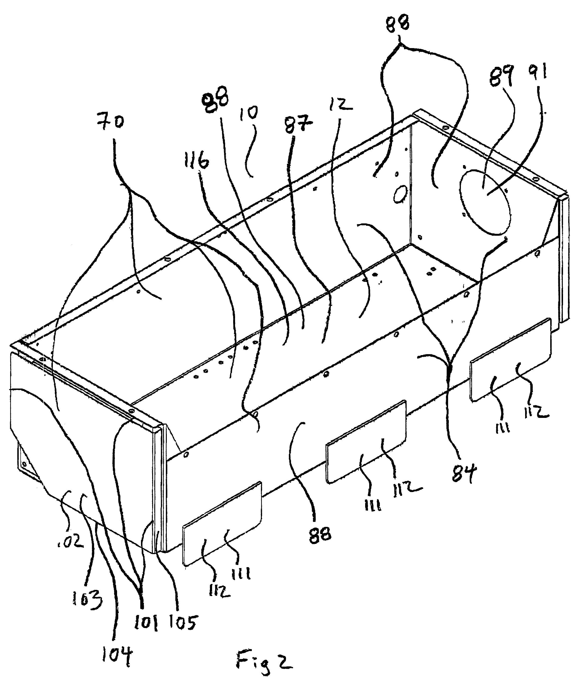 Battery mounting assembly