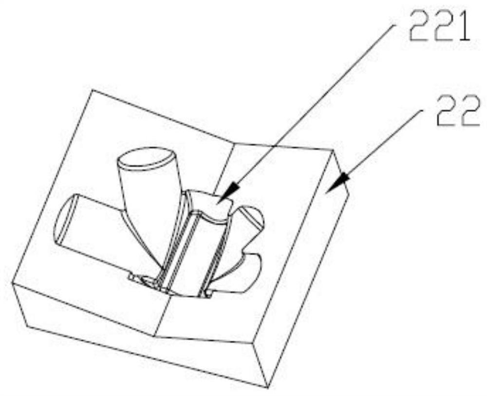 Multi-directional flexible loading integral forming device and method for special-shaped multi-way joints