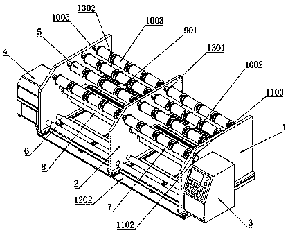 Floating fiber filtering mechanism and warp knitting machine using same