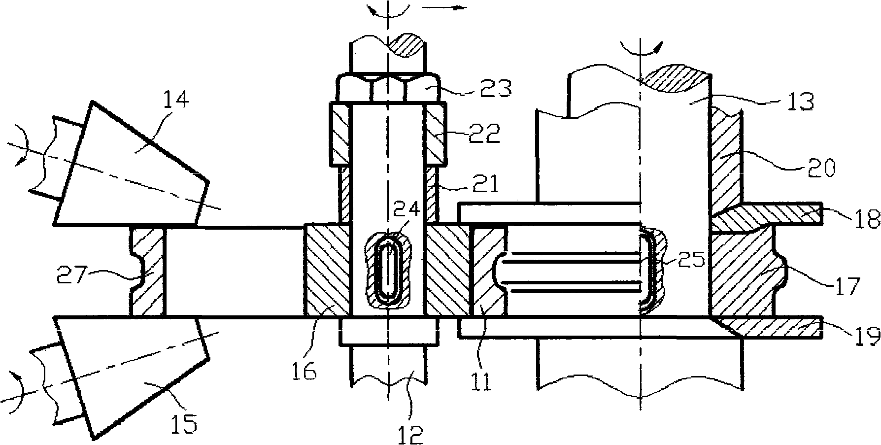 Method for rolling and shaping titanium alloy special-shaped ring forging