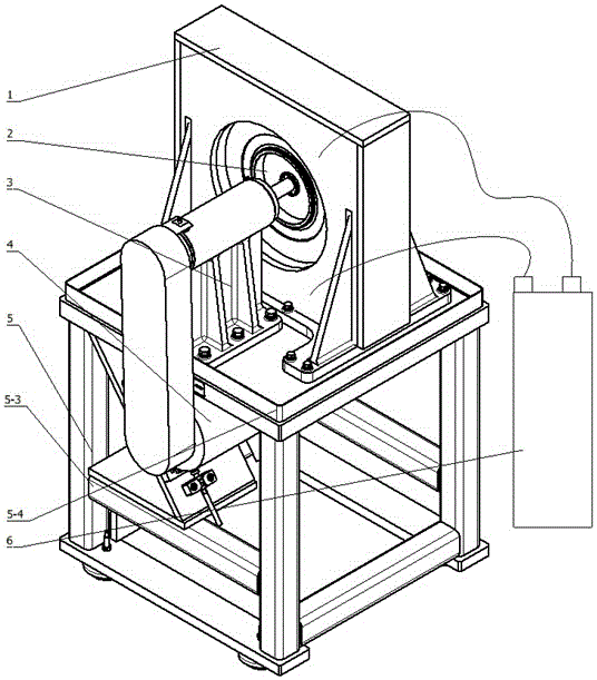 Sealing performance testing machine for sealing ring of bearing