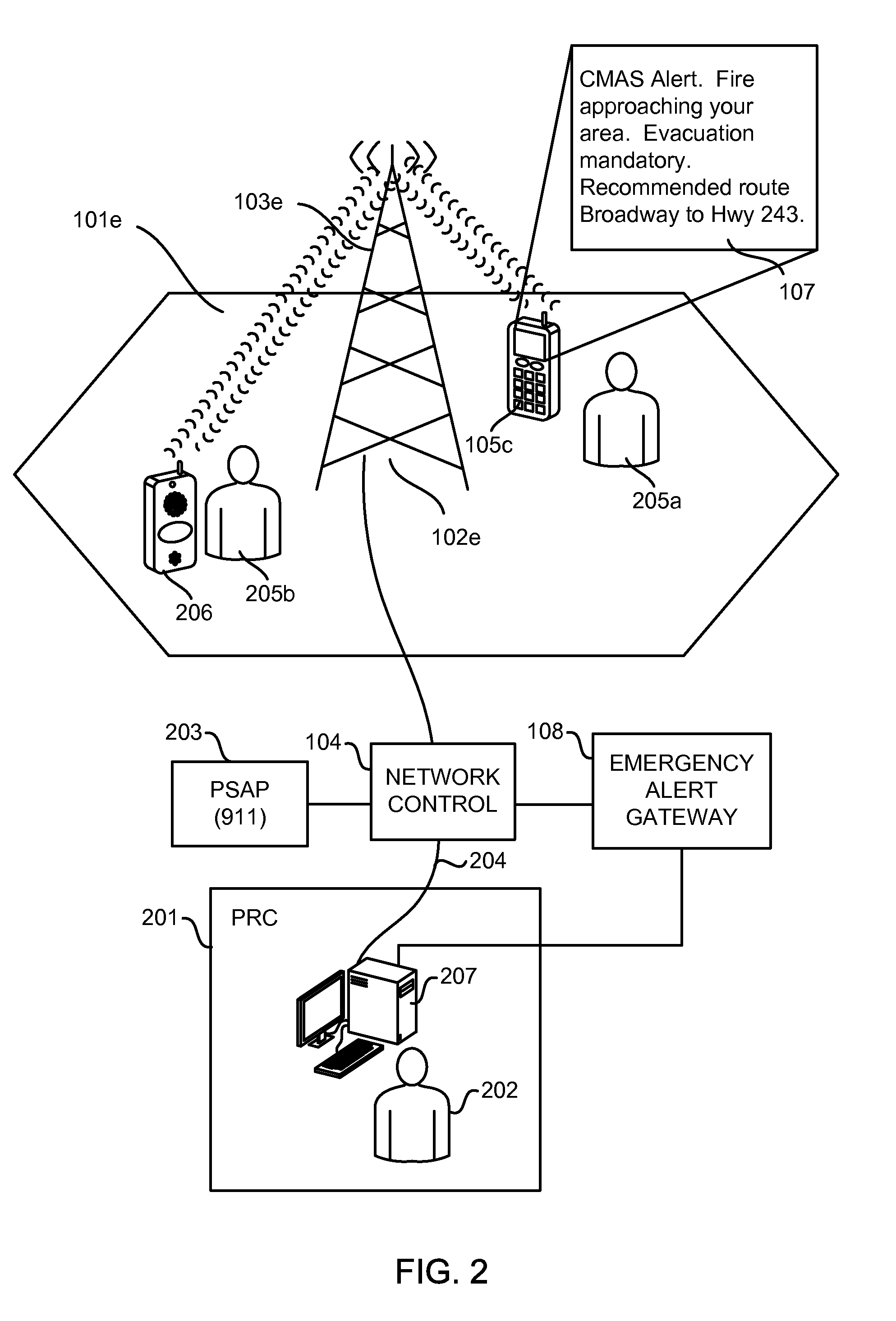 Emergency mobile notification handling