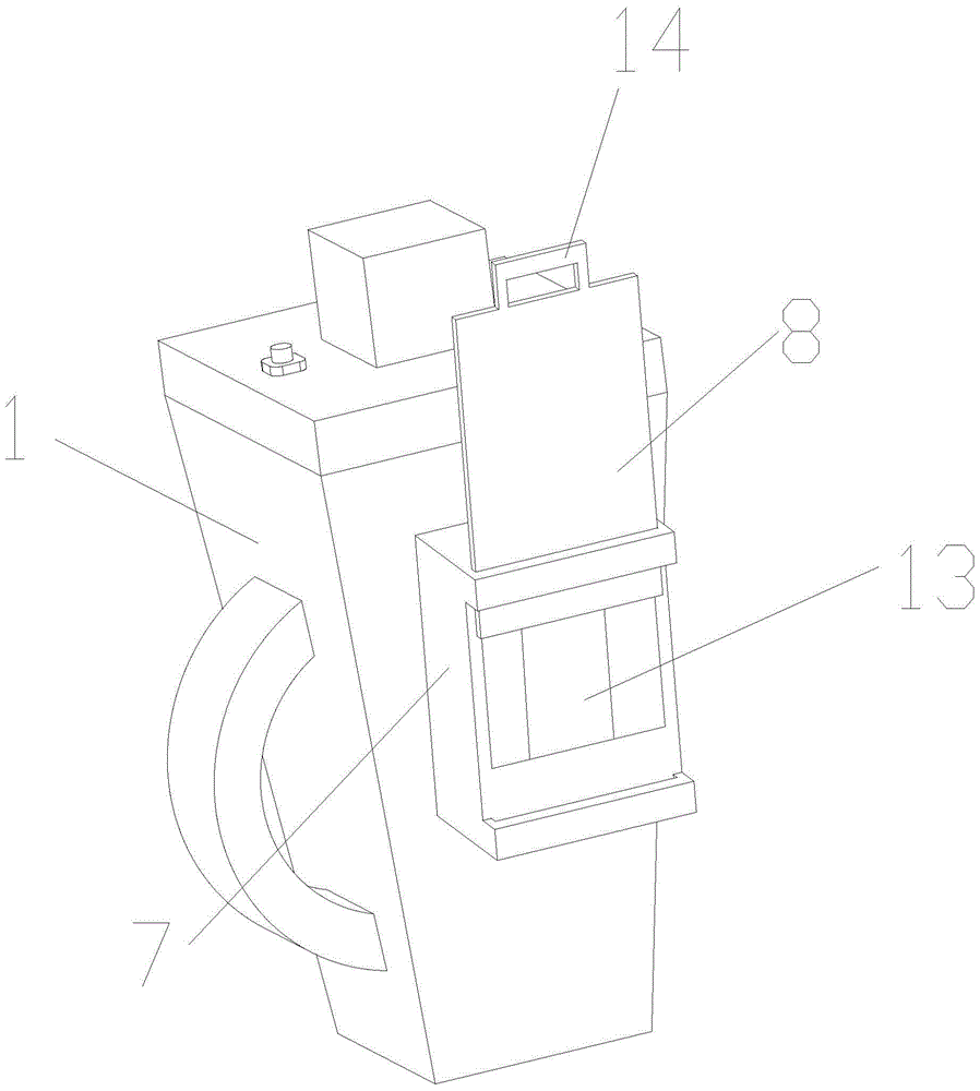 A structure-improved fruit juice machine