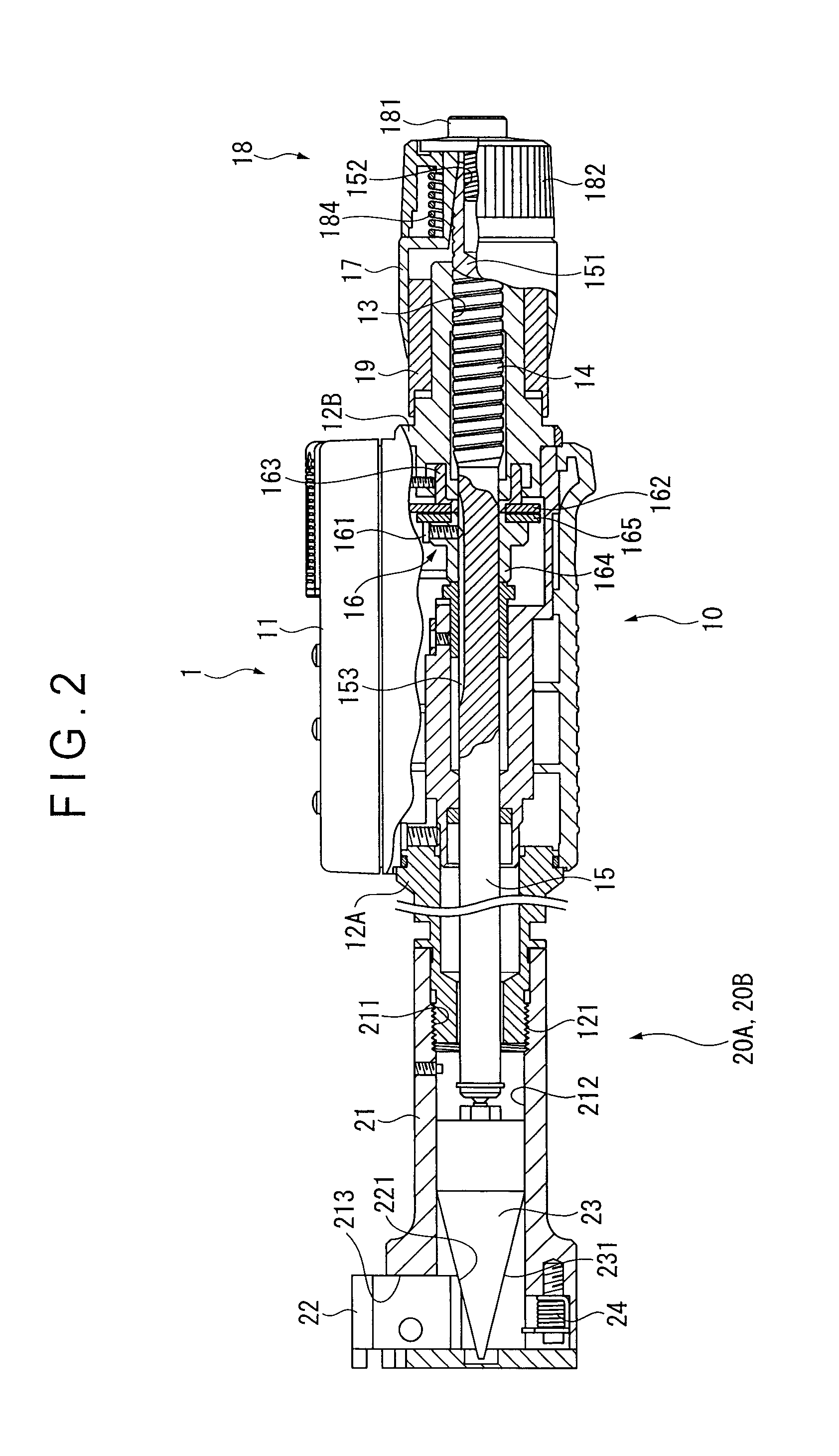 Inside diameter measuring tool