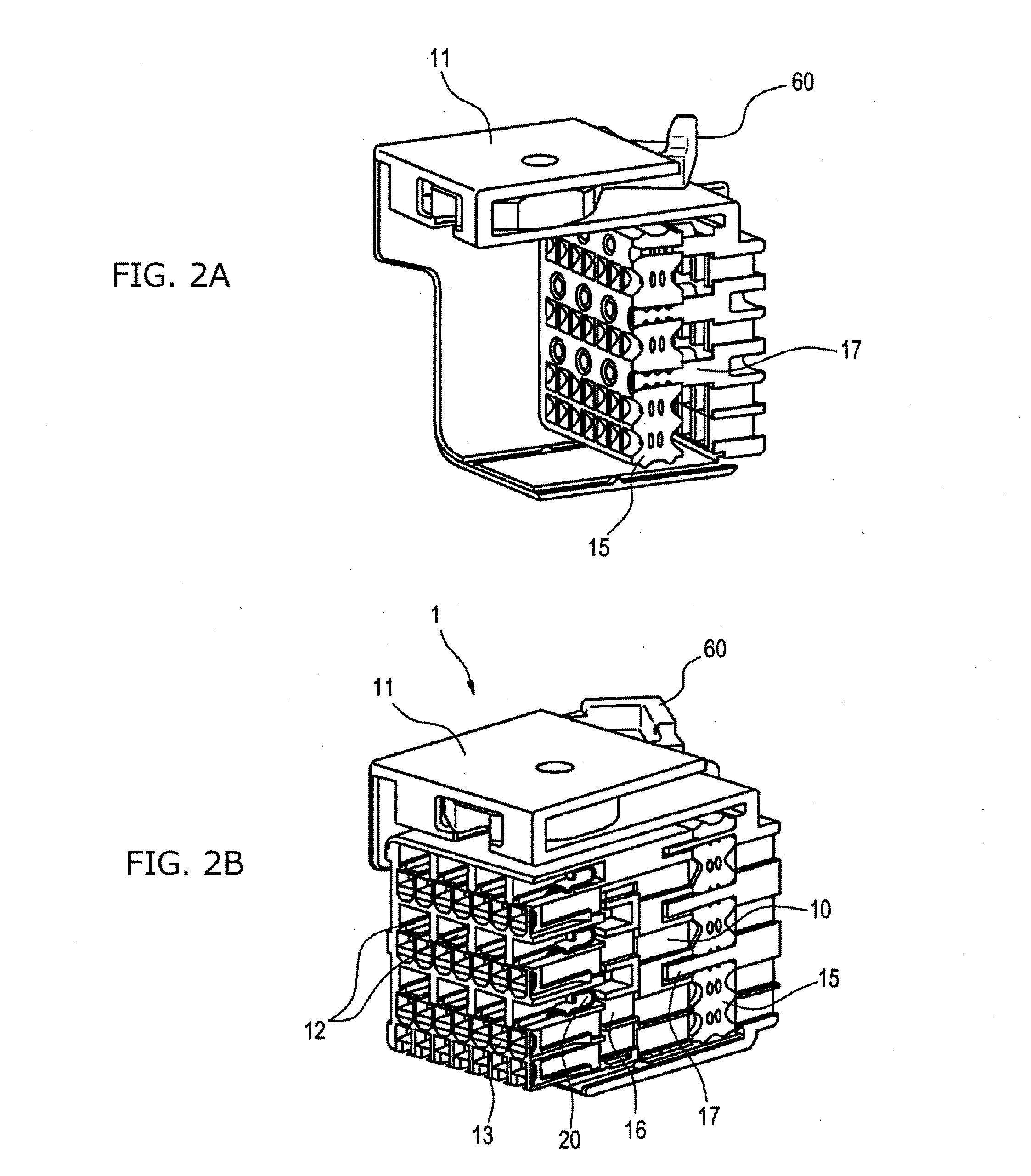 Connector Fitted with Shorting Terminal