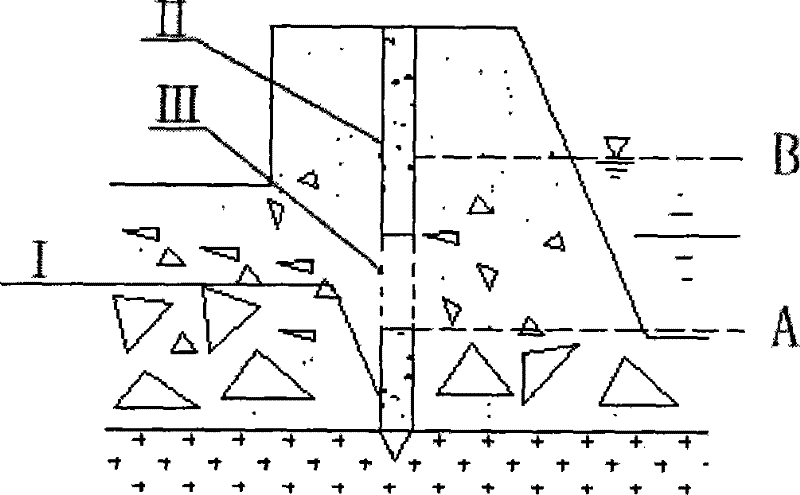 Pile-spraying rotary construction method using tide difference subsection pile-formation