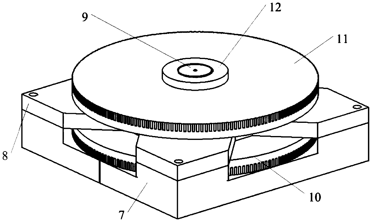 CQFP (Ceramic Quad Flat Package) lead four-side forming and cutting device