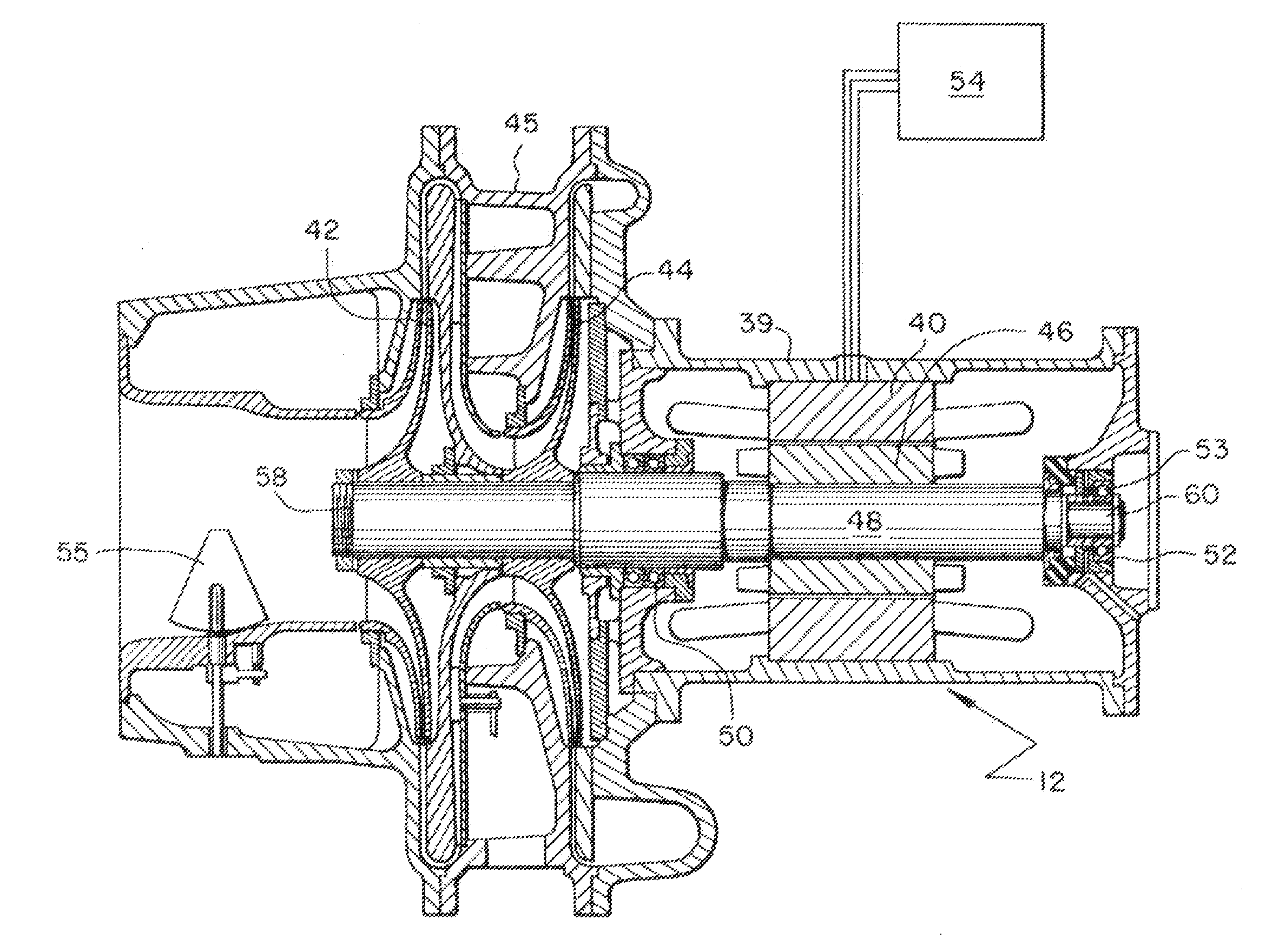 Rolling element bearings for an oil-free liquid chiller