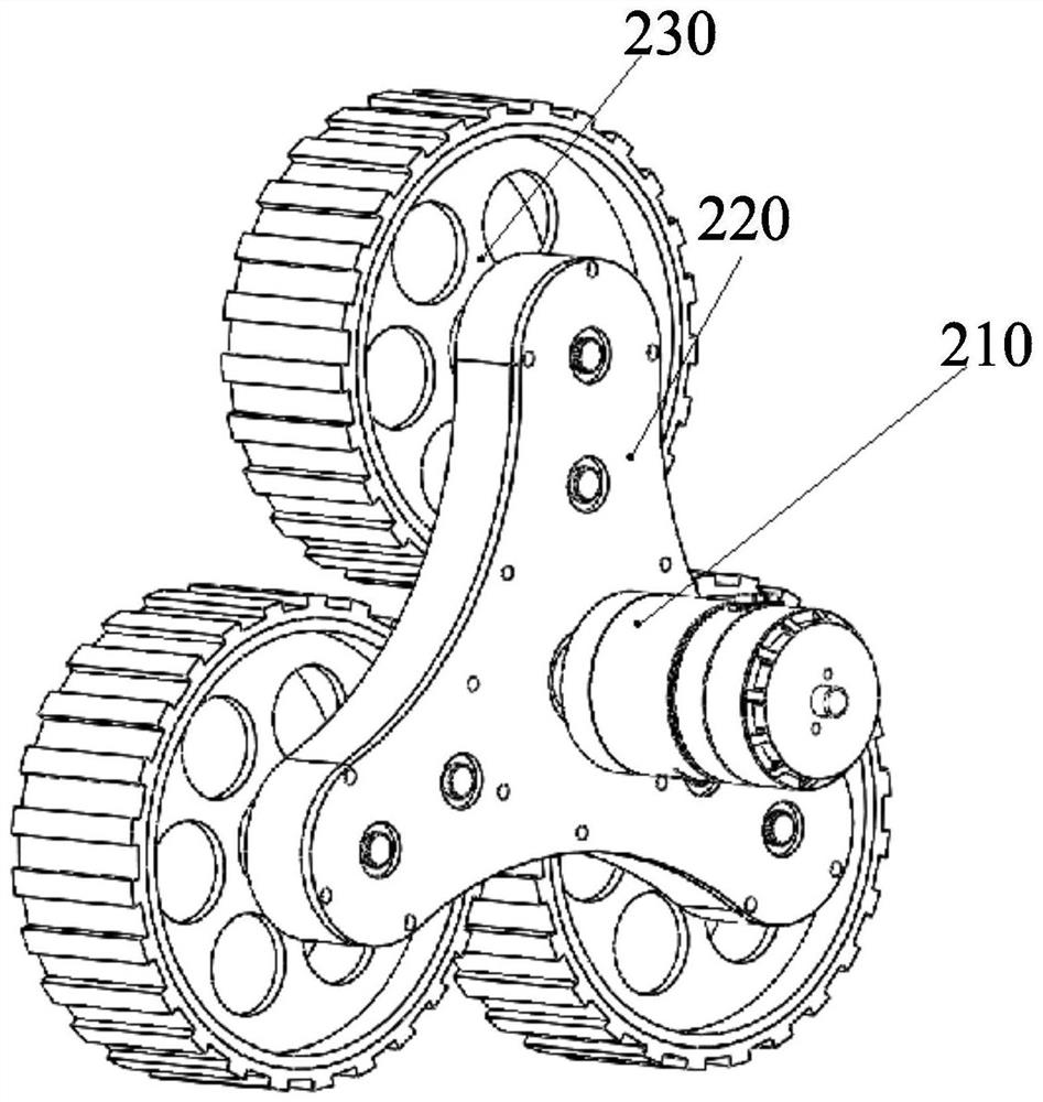 Search and rescue robot suitable for complex terrains