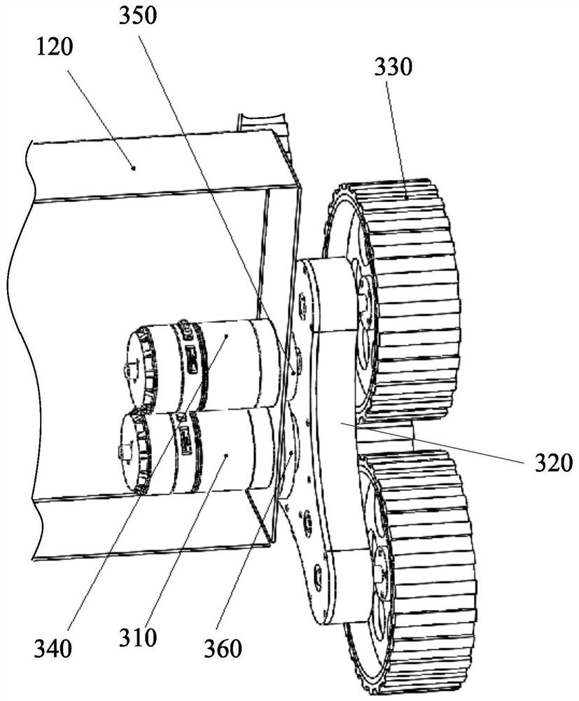 Search and rescue robot suitable for complex terrains