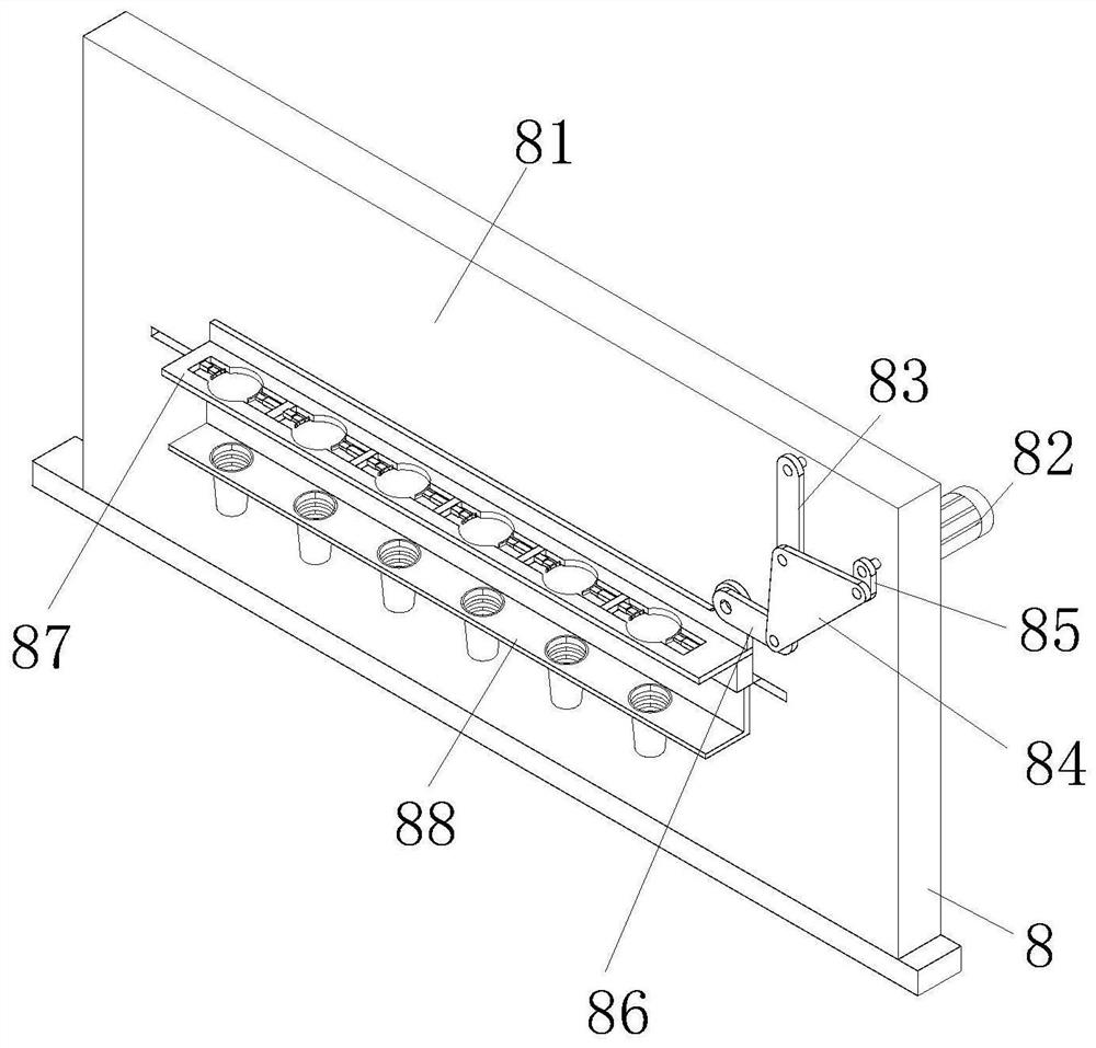 A device for analyzing the composition of polymer chemical materials