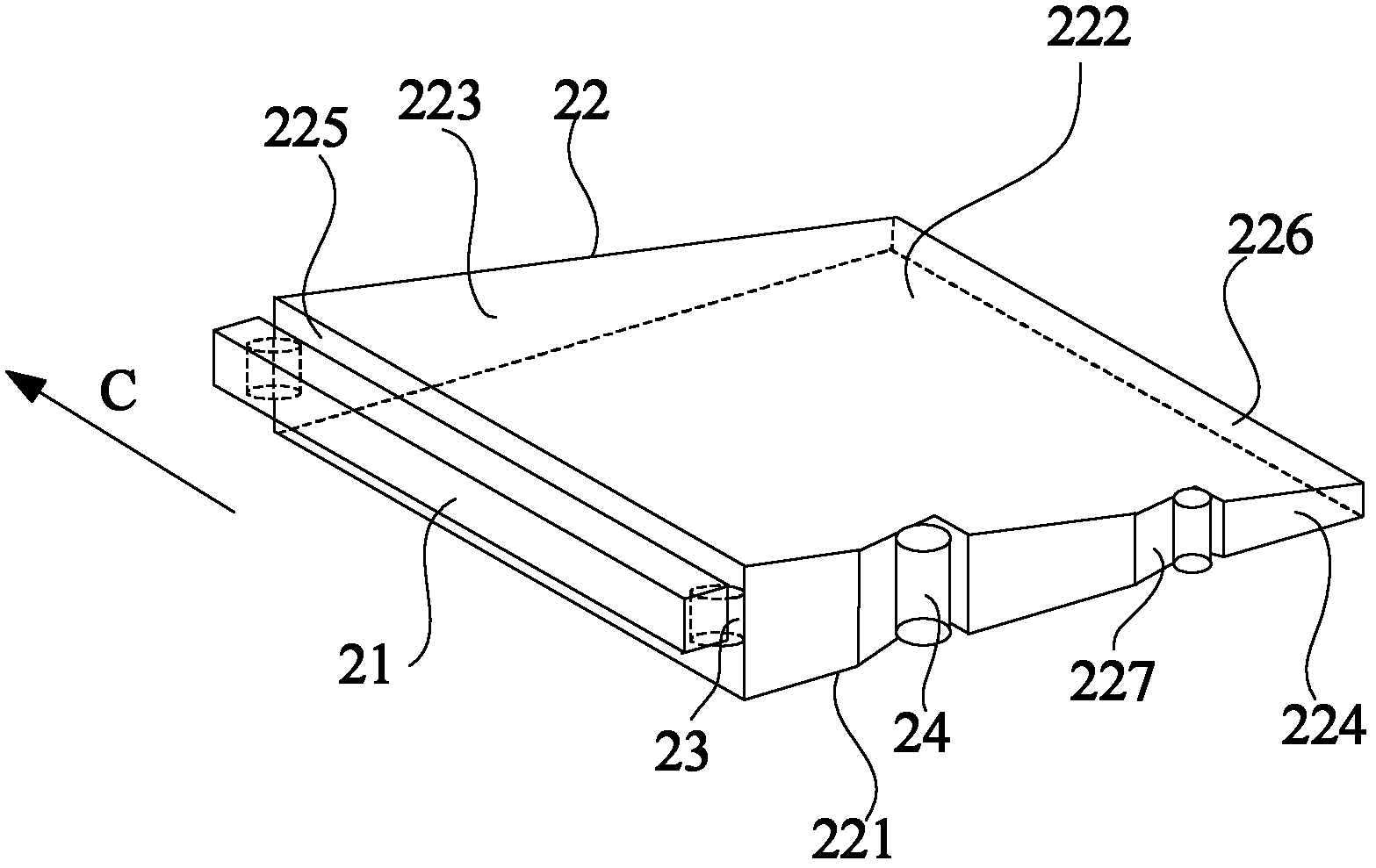 Backlight module and LCD (liquid crystal display)