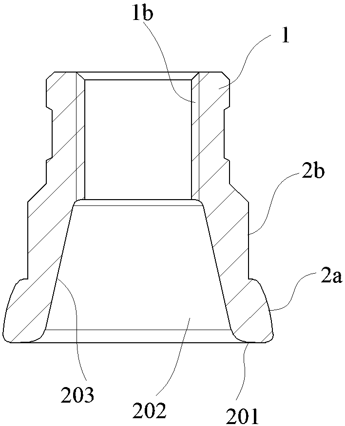 An exhaust system mounting nut