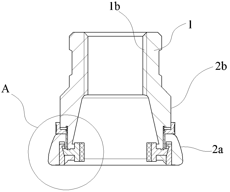 An exhaust system mounting nut