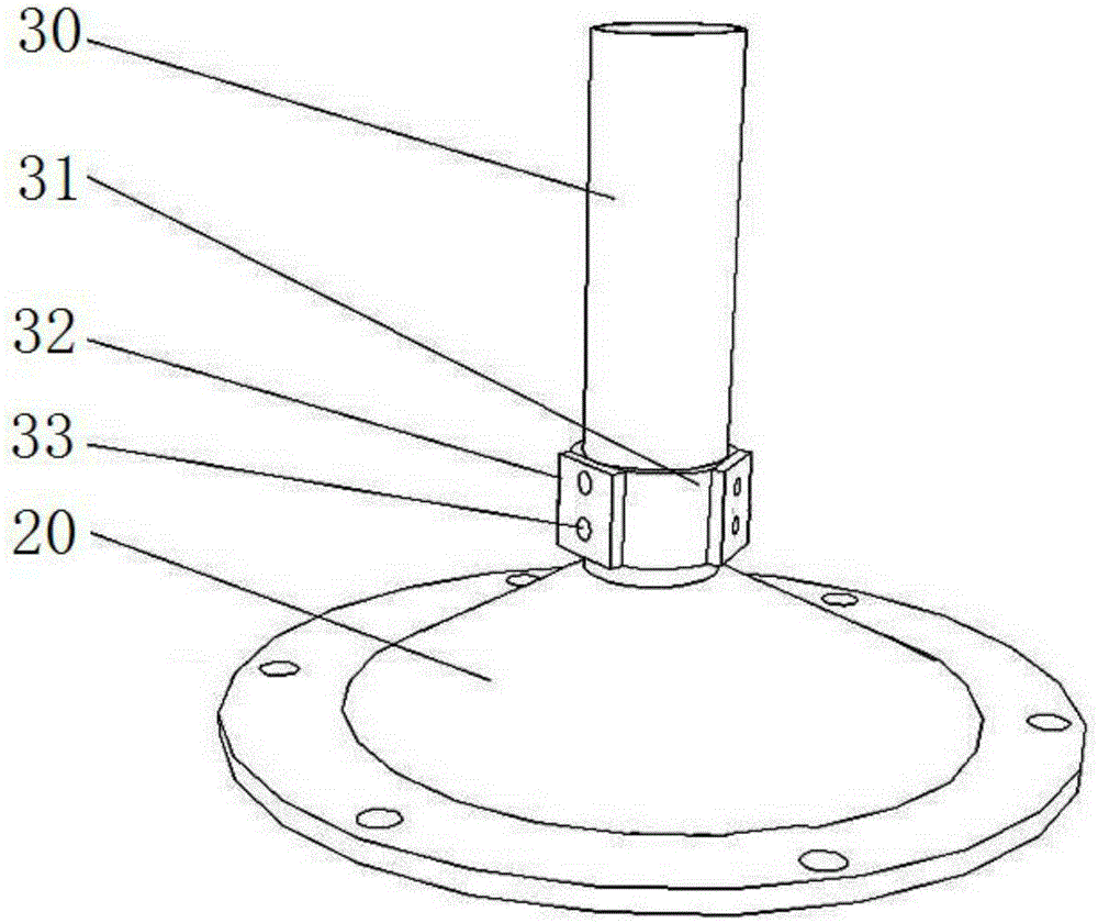 Suspension structure used for glass transferring