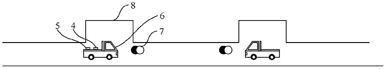 Mine rubber-tyred vehicle position detection and scheduling system, method and device