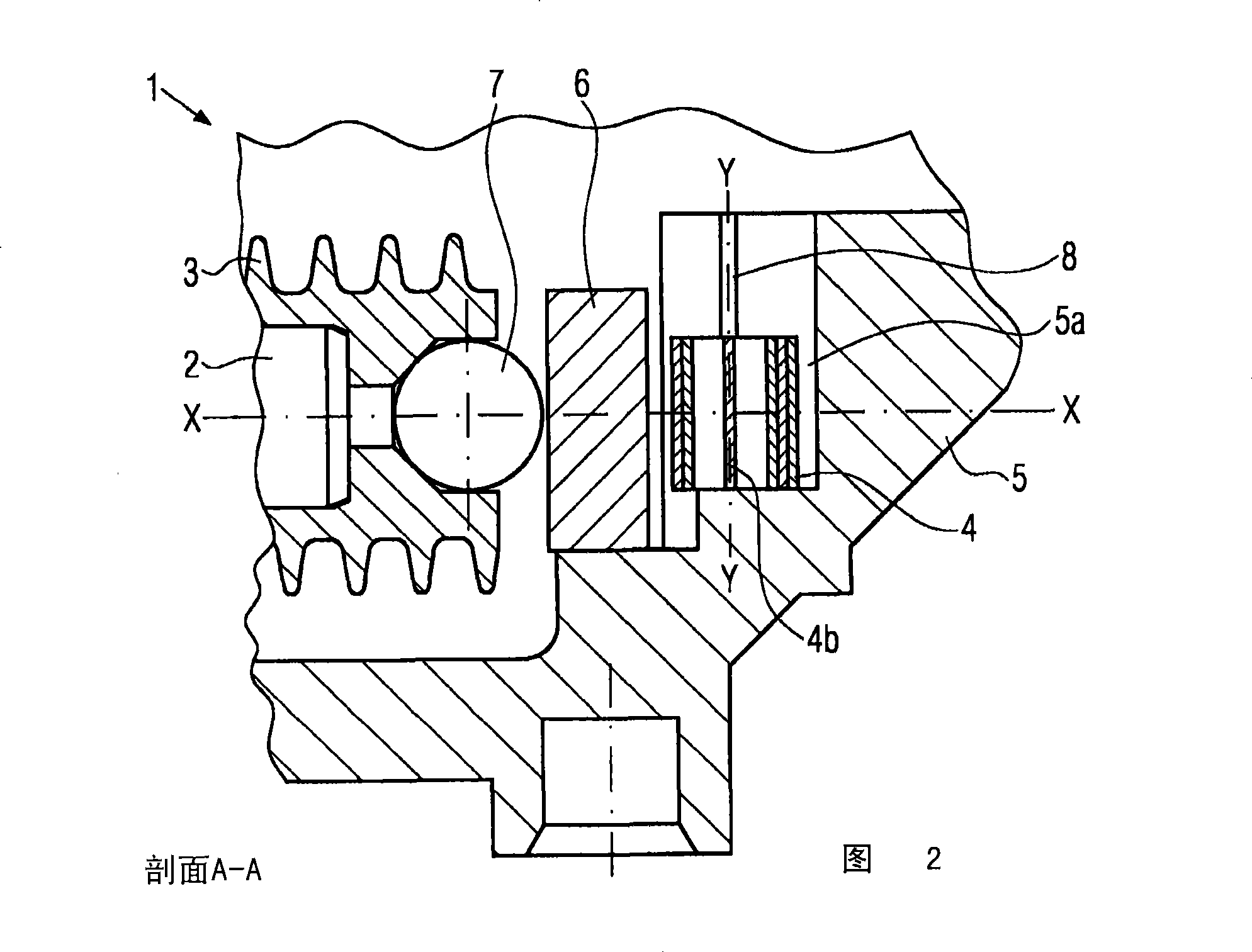 Axial backlash-adjusted transmission drive unit