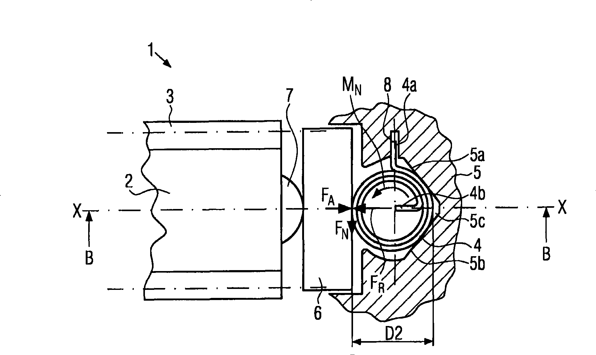 Axial backlash-adjusted transmission drive unit