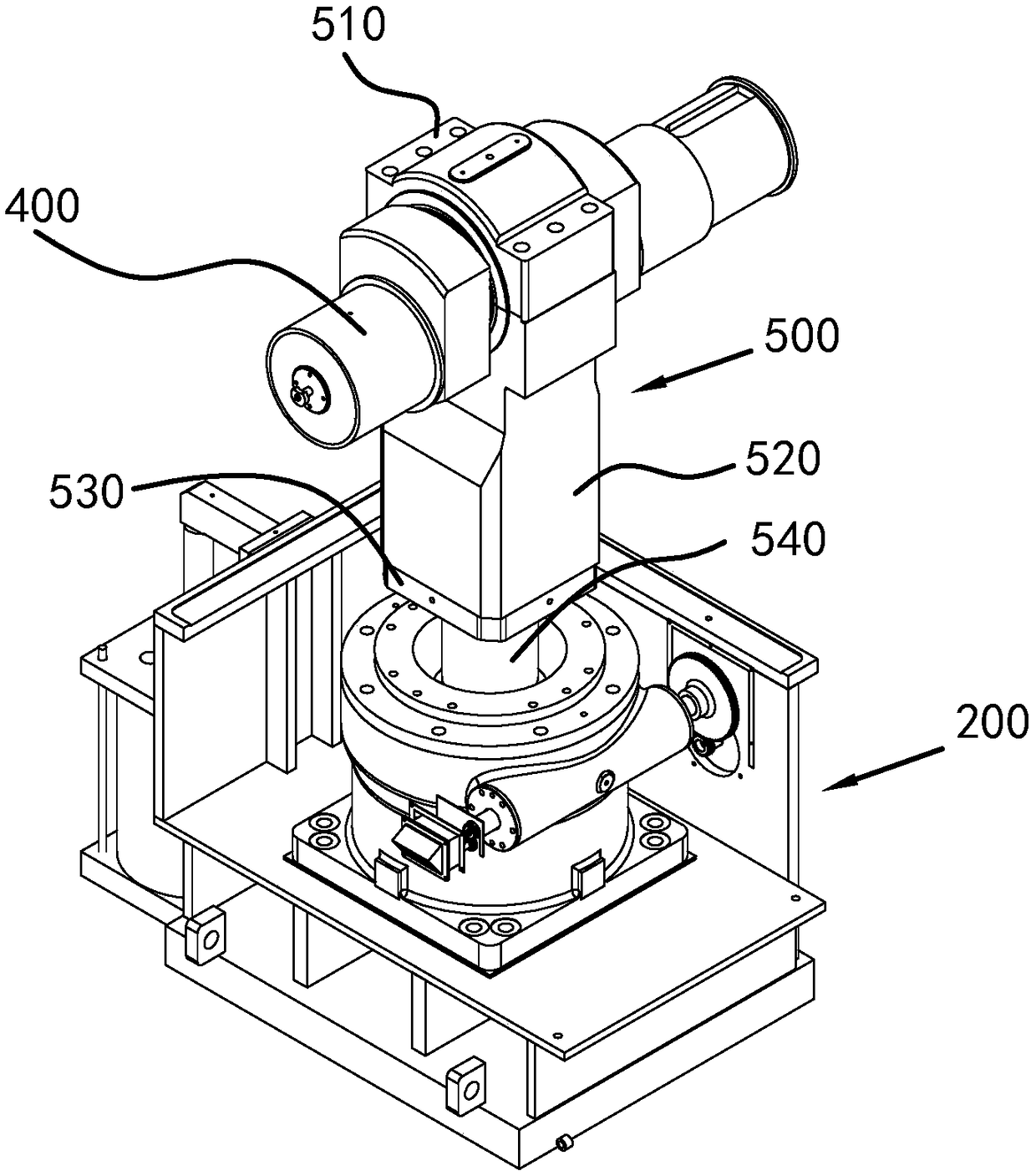 A stamping device for a punching machine