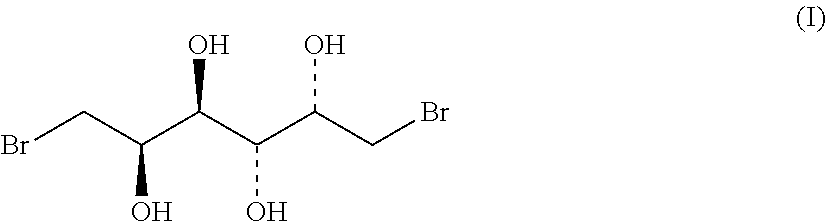 Compositions and methods to improve the therapeutic benefit of suboptimally administered chemical compounds including substituted hexitols such as dibromodulcitol