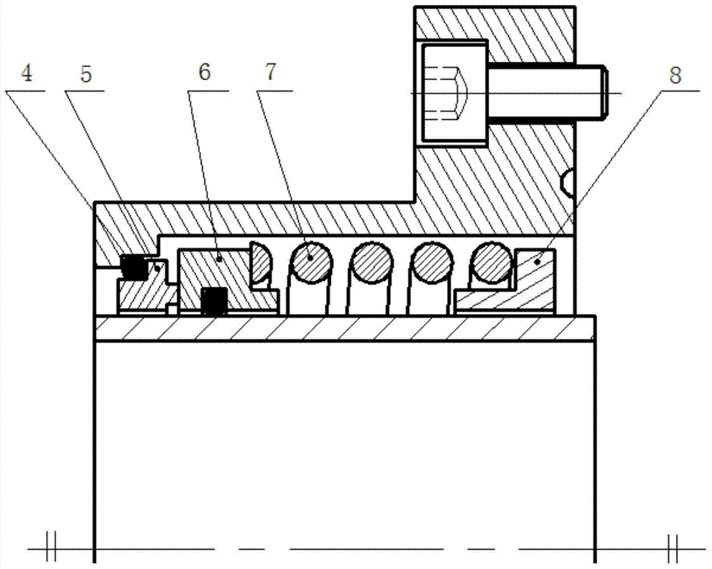 Discrete-point test device for internal flow field of hydraulic torque converter