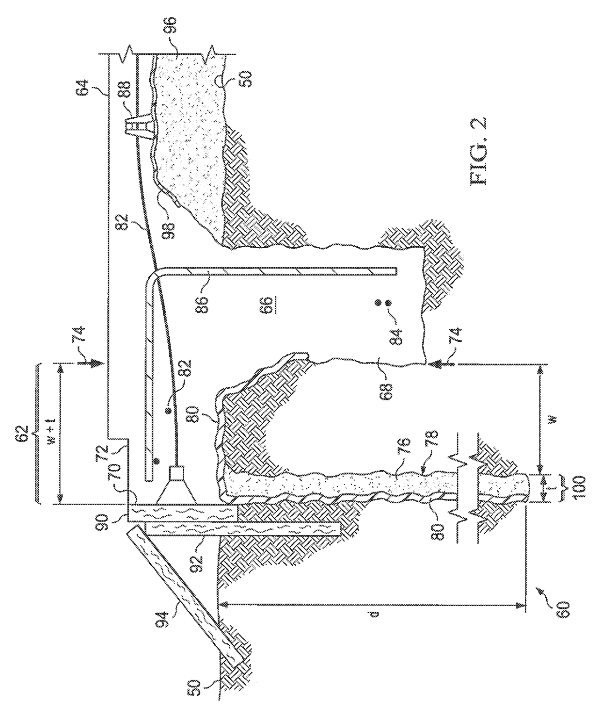 Apparatus and method for stabilizing a slab foundation