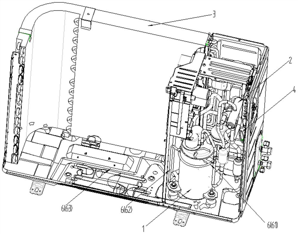 Air conditioner, heat pipe defrosting control method, computer equipment, medium and terminal