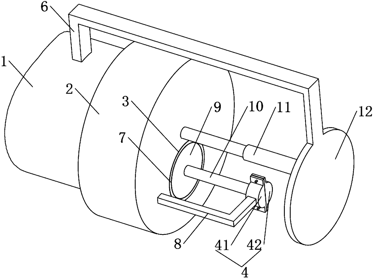 Double-opening seal top cover structure of industrial kiln