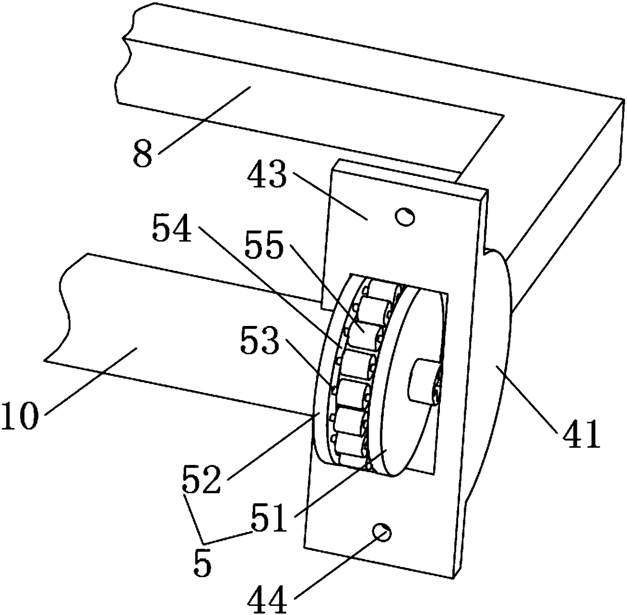 Double-opening seal top cover structure of industrial kiln